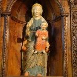 Montecasale - la statua venerata nella chiesa